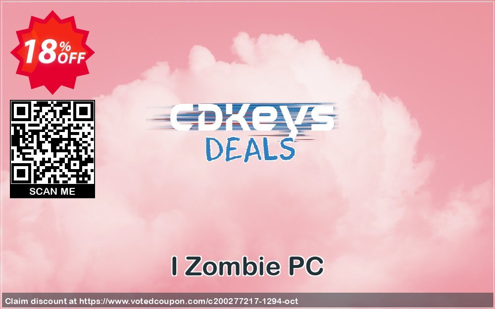 I Zombie PC Coupon, discount I Zombie PC Deal. Promotion: I Zombie PC Exclusive offer 