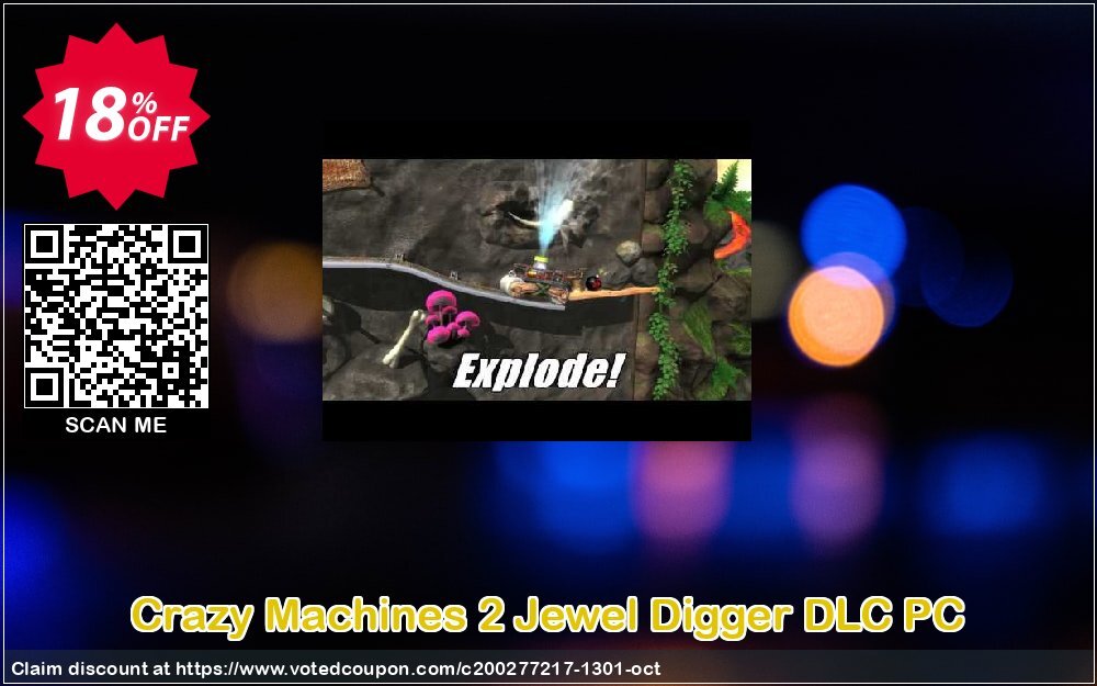 Crazy MAChines 2 Jewel Digger DLC PC Coupon, discount Crazy Machines 2 Jewel Digger DLC PC Deal. Promotion: Crazy Machines 2 Jewel Digger DLC PC Exclusive offer 