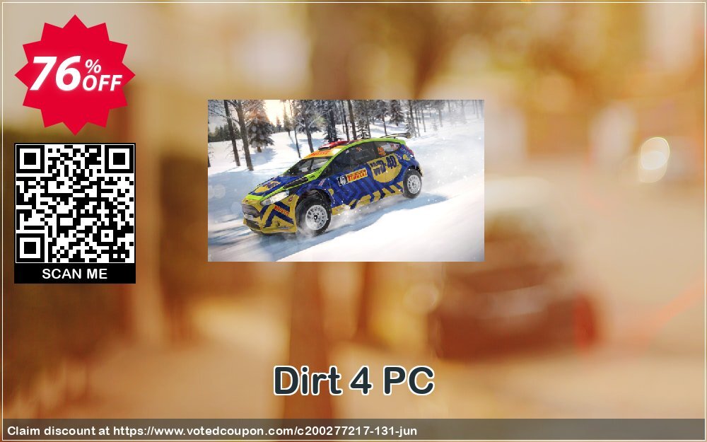 Dirt 4 PC Coupon Code Jun 2024, 76% OFF - VotedCoupon