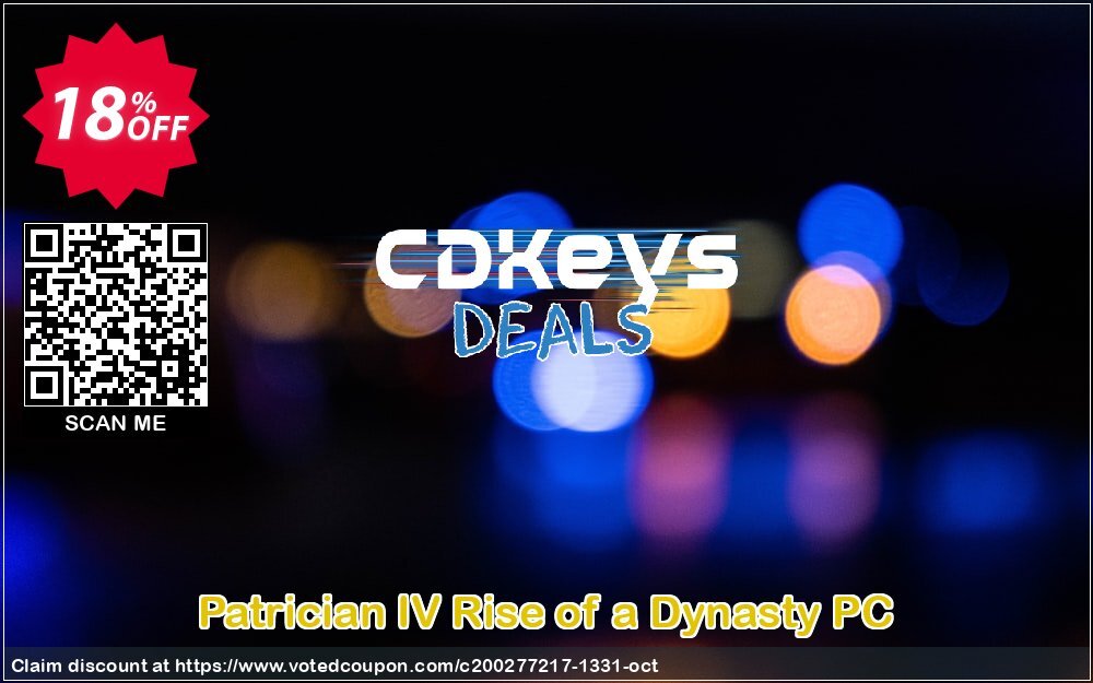 Patrician IV Rise of a Dynasty PC Coupon, discount Patrician IV Rise of a Dynasty PC Deal. Promotion: Patrician IV Rise of a Dynasty PC Exclusive offer 