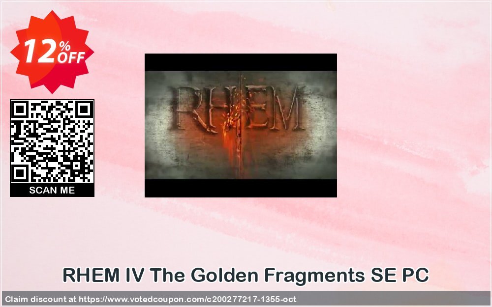 RHEM IV The Golden Fragments SE PC Coupon, discount RHEM IV The Golden Fragments SE PC Deal. Promotion: RHEM IV The Golden Fragments SE PC Exclusive offer 