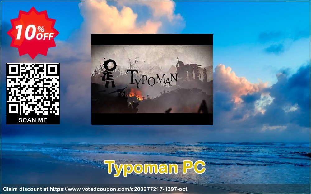 Typoman PC Coupon, discount Typoman PC Deal. Promotion: Typoman PC Exclusive offer 