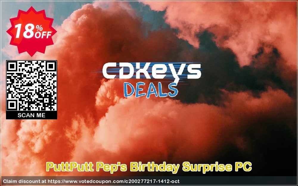 PuttPutt Pep's Birthday Surprise PC Coupon, discount PuttPutt Pep's Birthday Surprise PC Deal. Promotion: PuttPutt Pep's Birthday Surprise PC Exclusive offer 