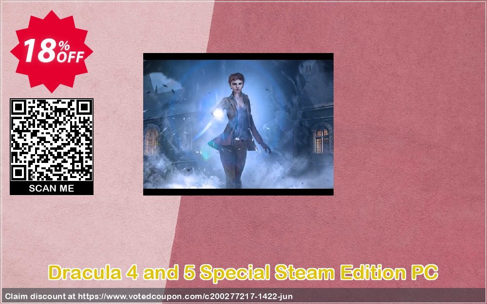 Dracula 4 and 5 Special Steam Edition PC Coupon, discount Dracula 4 and 5 Special Steam Edition PC Deal. Promotion: Dracula 4 and 5 Special Steam Edition PC Exclusive offer 