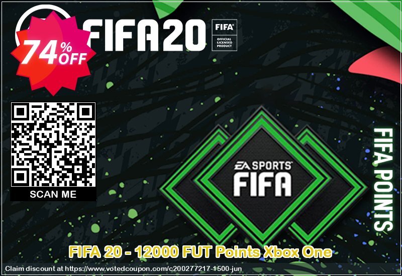 FIFA 20 - 12000 FUT Points Xbox One Coupon, discount FIFA 20 - 12000 FUT Points Xbox One Deal. Promotion: FIFA 20 - 12000 FUT Points Xbox One Exclusive offer 