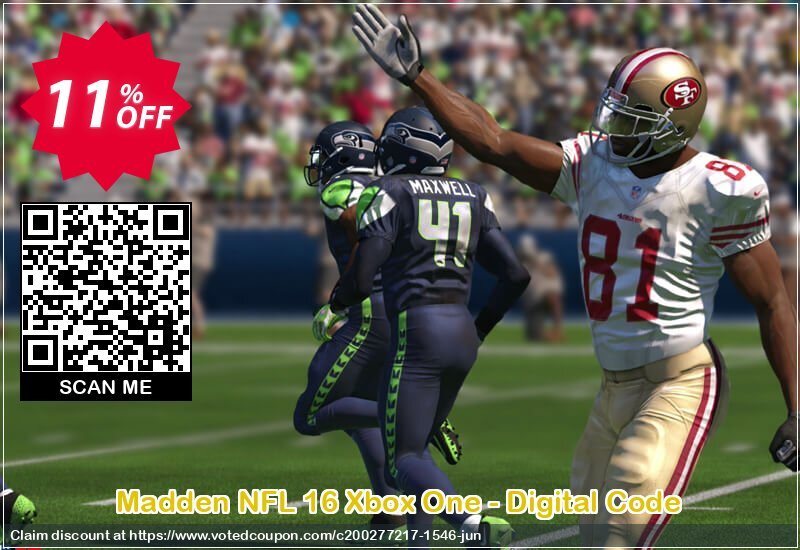 Madden NFL 16 Xbox One - Digital Code