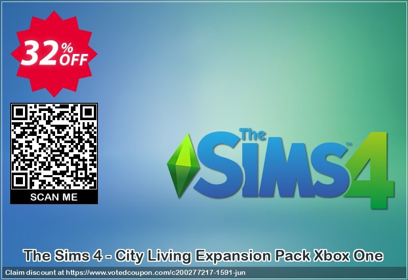 The Sims 4 - City Living Expansion Pack Xbox One Coupon Code Jun 2024, 32% OFF - VotedCoupon