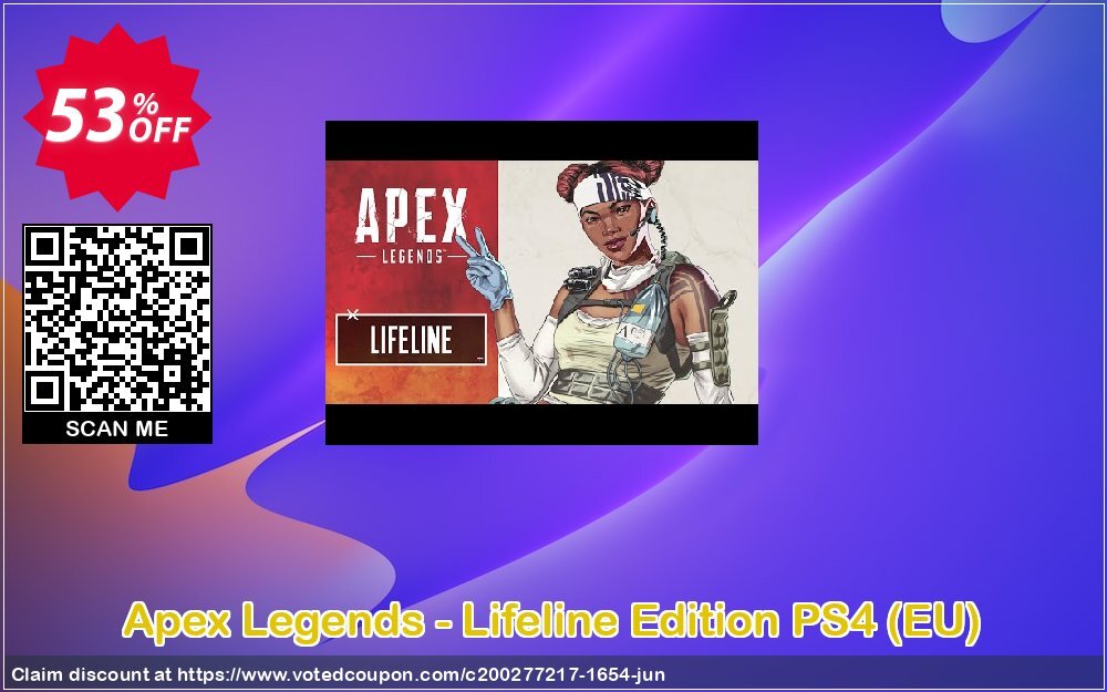 Apex Legends - Lifeline Edition PS4, EU  Coupon Code Jun 2024, 53% OFF - VotedCoupon