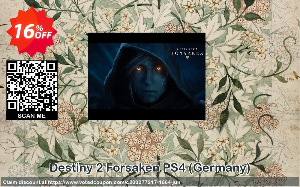 Destiny 2 Forsaken PS4, Germany  Coupon Code Jun 2024, 16% OFF - VotedCoupon