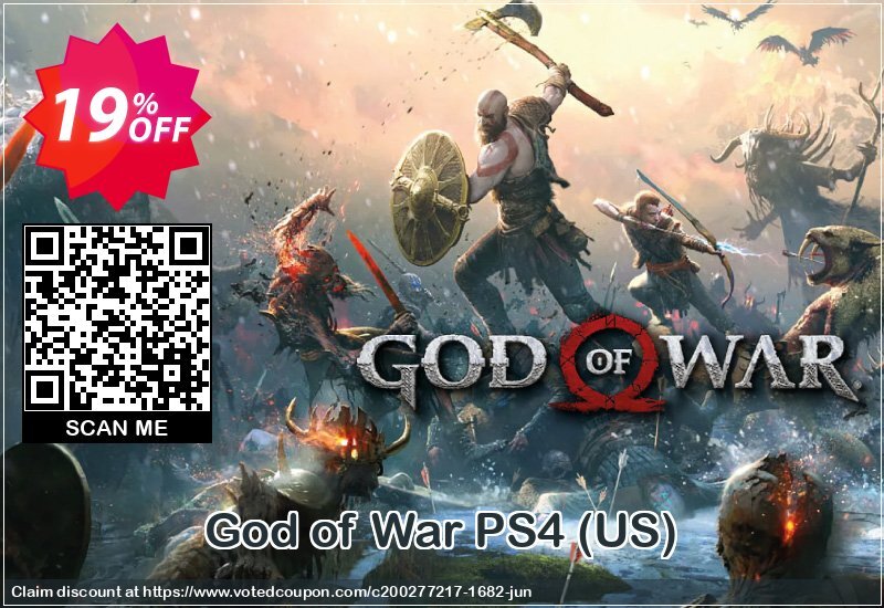 God of War PS4, US 
