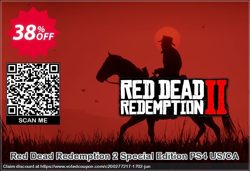 Red Dead Redemption 2 Special Edition PS4 US/CA Coupon, discount Red Dead Redemption 2 Special Edition PS4 US/CA Deal. Promotion: Red Dead Redemption 2 Special Edition PS4 US/CA Exclusive offer 