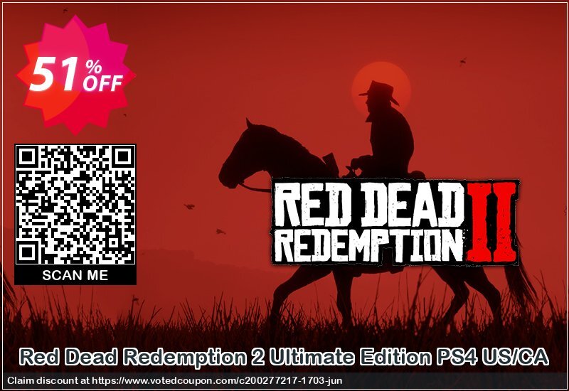 ps4 red dead redemption 2 discount code