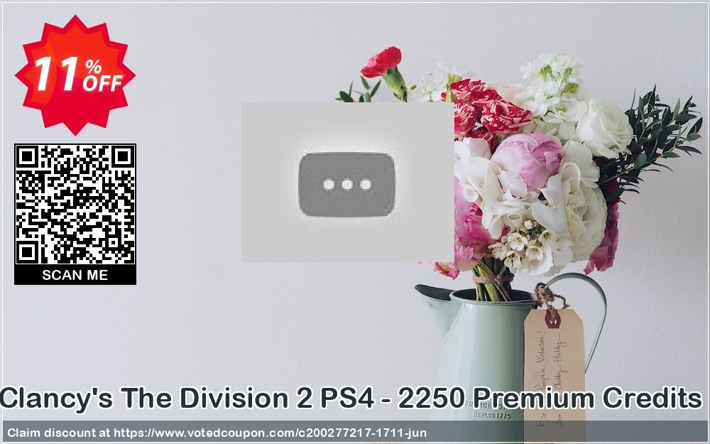 Tom Clancy's The Division 2 PS4 - 2250 Premium Credits Pack