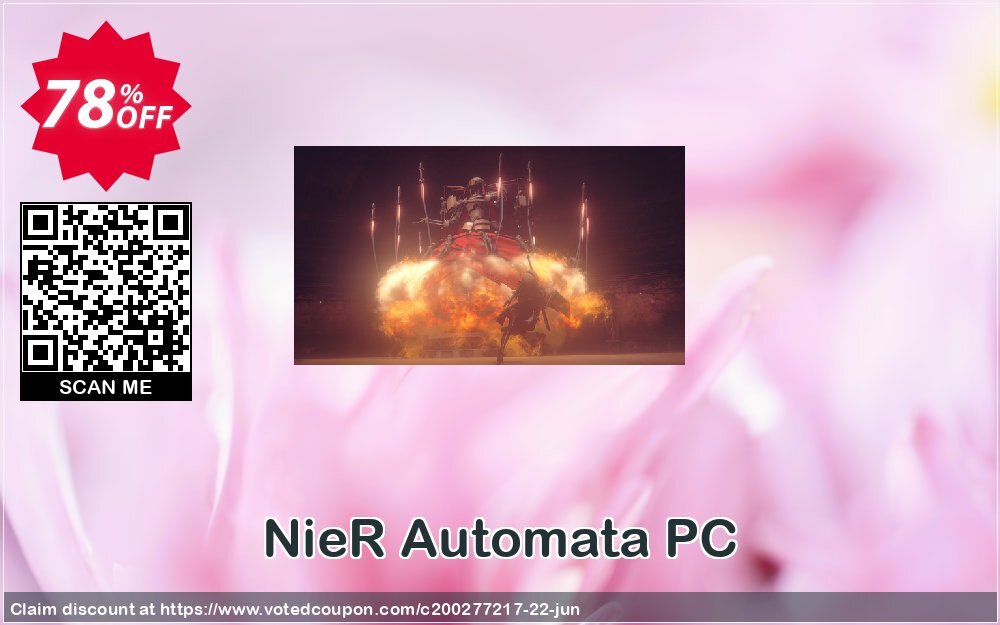 NieR Automata PC voted-on promotion codes
