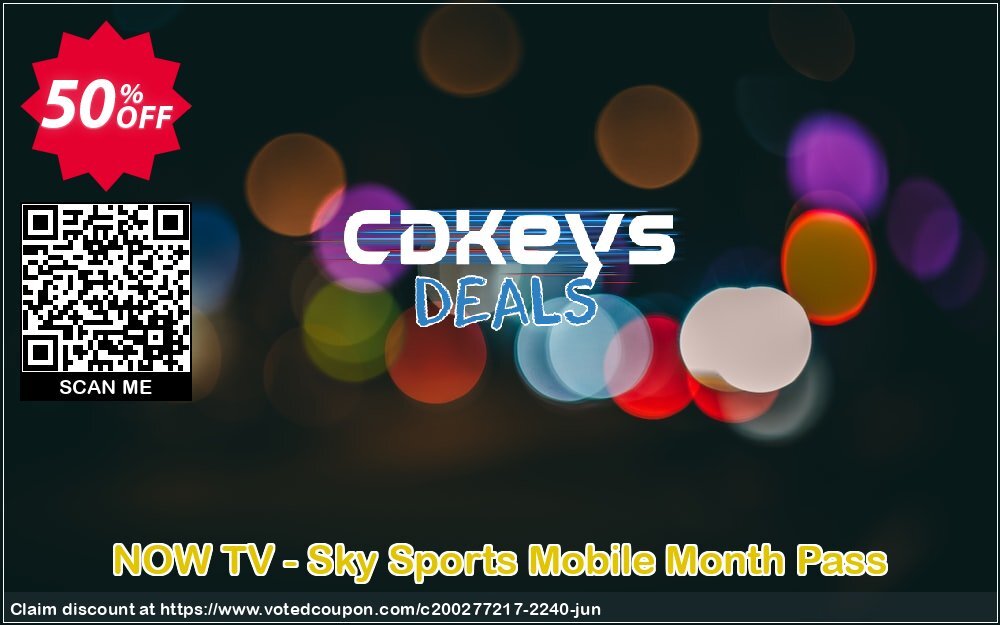 NOW TV - Sky Sports Mobile Month Pass