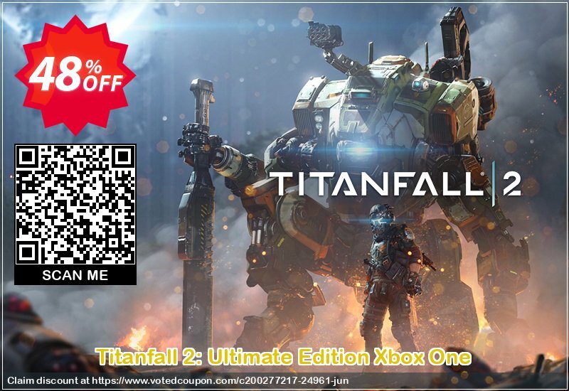 Titanfall 2: Ultimate Edition Xbox One Coupon Code Jun 2024, 48% OFF - VotedCoupon