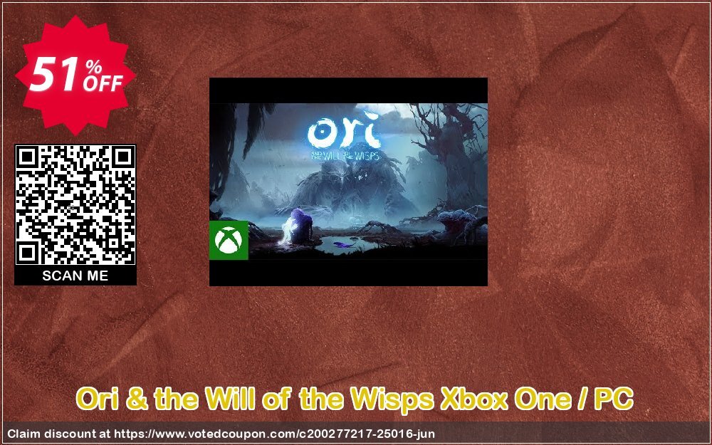 Ori & the Will of the Wisps Xbox One / PC Coupon Code Jun 2024, 51% OFF - VotedCoupon