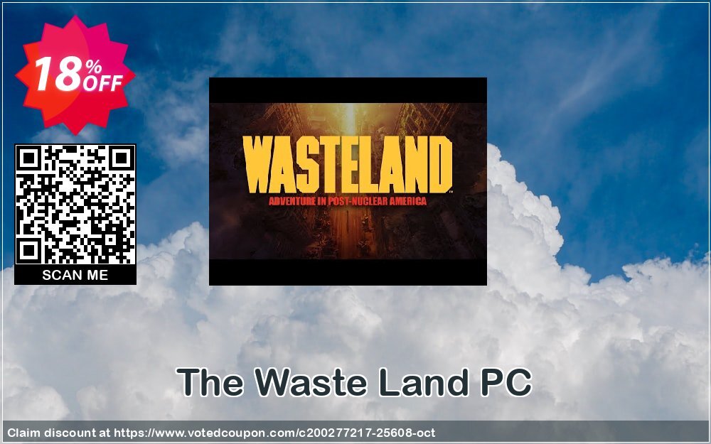 The Waste Land PC Coupon, discount The Waste Land PC Deal. Promotion: The Waste Land PC Exclusive offer 