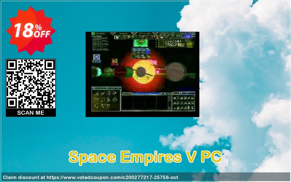 Space Empires V PC Coupon, discount Space Empires V PC Deal. Promotion: Space Empires V PC Exclusive offer 