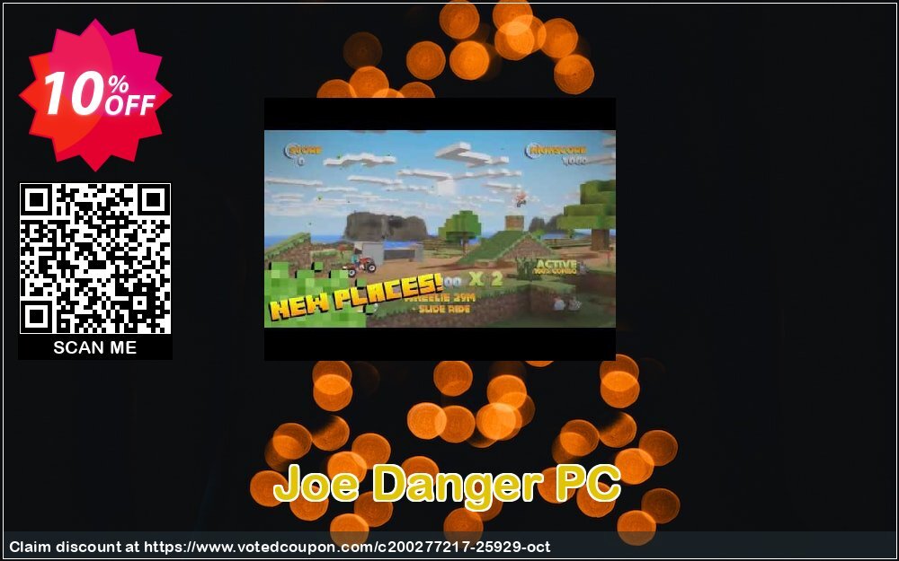 Joe Danger PC Coupon, discount Joe Danger PC Deal. Promotion: Joe Danger PC Exclusive offer 