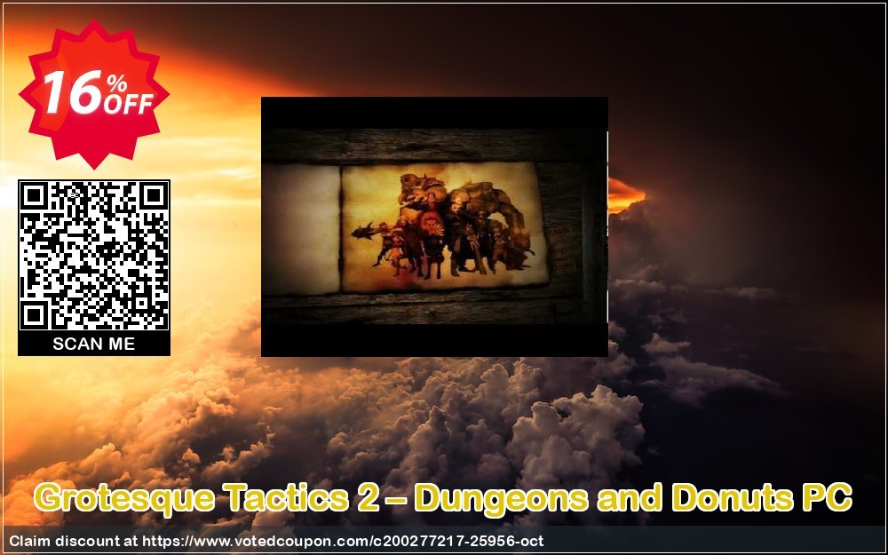 Grotesque Tactics 2 – Dungeons and Donuts PC Coupon, discount Grotesque Tactics 2 – Dungeons and Donuts PC Deal. Promotion: Grotesque Tactics 2 – Dungeons and Donuts PC Exclusive offer 