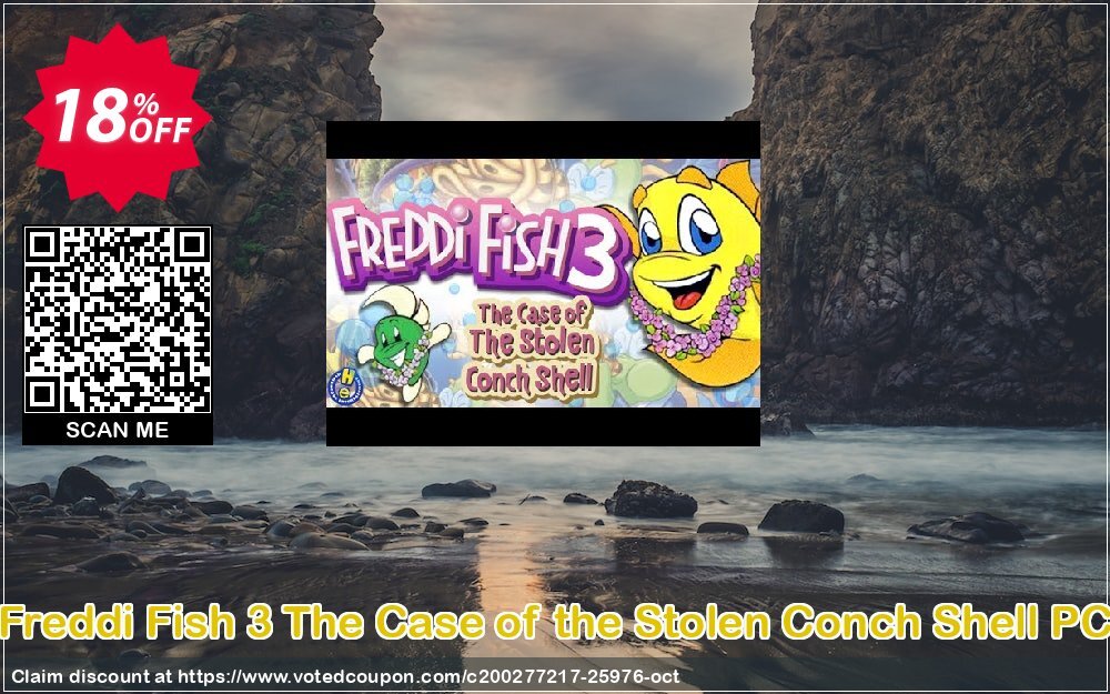 Freddi Fish 3 The Case of the Stolen Conch Shell PC Coupon, discount Freddi Fish 3 The Case of the Stolen Conch Shell PC Deal. Promotion: Freddi Fish 3 The Case of the Stolen Conch Shell PC Exclusive offer 