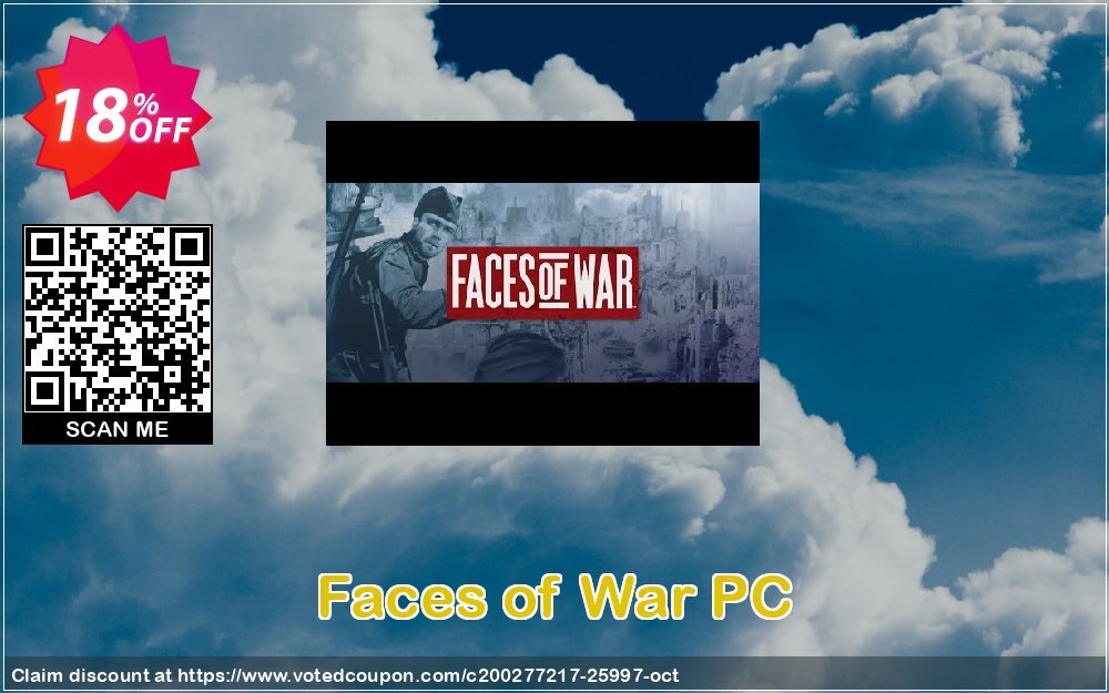 Faces of War PC Coupon, discount Faces of War PC Deal. Promotion: Faces of War PC Exclusive offer 