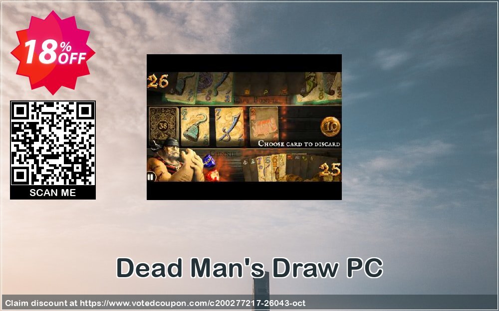 Dead Man's Draw PC Coupon, discount Dead Man's Draw PC Deal. Promotion: Dead Man's Draw PC Exclusive offer 