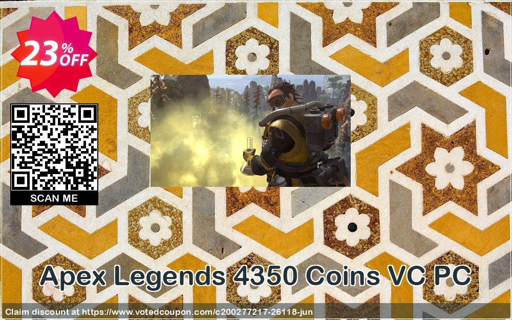 Apex Legends 4350 Coins VC PC Coupon Code Jun 2024, 23% OFF - VotedCoupon
