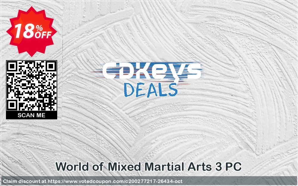 World of Mixed Martial Arts 3 PC Coupon, discount World of Mixed Martial Arts 3 PC Deal. Promotion: World of Mixed Martial Arts 3 PC Exclusive Easter Sale offer 