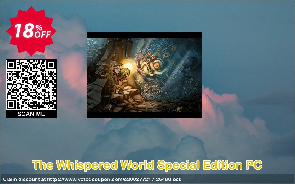 The Whispered World Special Edition PC Coupon, discount The Whispered World Special Edition PC Deal. Promotion: The Whispered World Special Edition PC Exclusive Easter Sale offer 