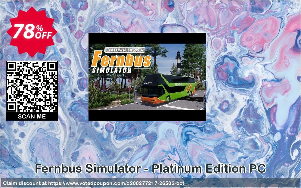 Fernbus Simulator - Platinum Edition PC Coupon, discount Fernbus Simulator - Platinum Edition PC Deal. Promotion: Fernbus Simulator - Platinum Edition PC Exclusive Easter Sale offer 