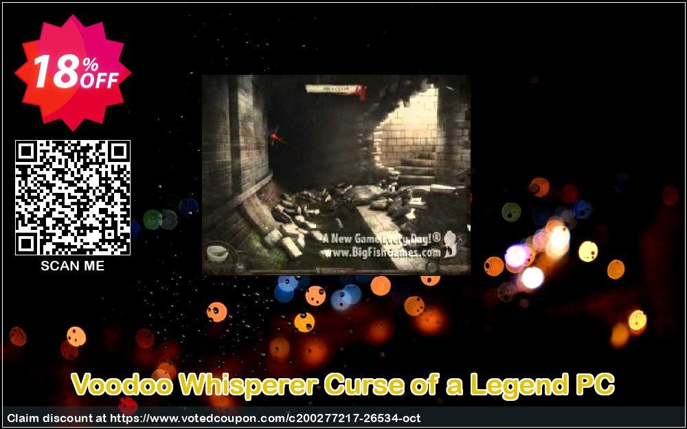 Voodoo Whisperer Curse of a Legend PC Coupon, discount Voodoo Whisperer Curse of a Legend PC Deal. Promotion: Voodoo Whisperer Curse of a Legend PC Exclusive Easter Sale offer 