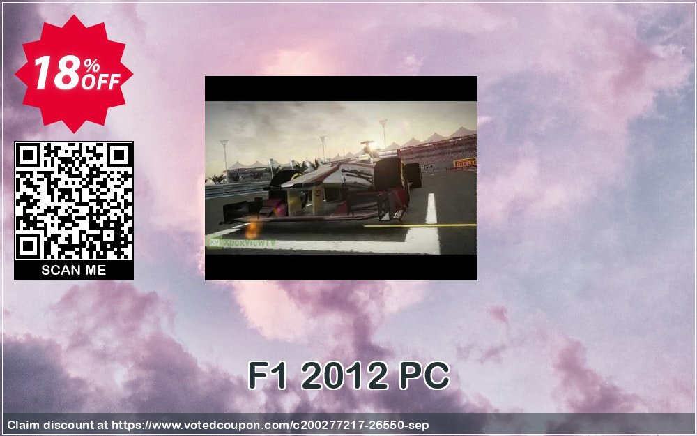 F1 2012 PC Coupon Code Sep 2024, 18% OFF - VotedCoupon