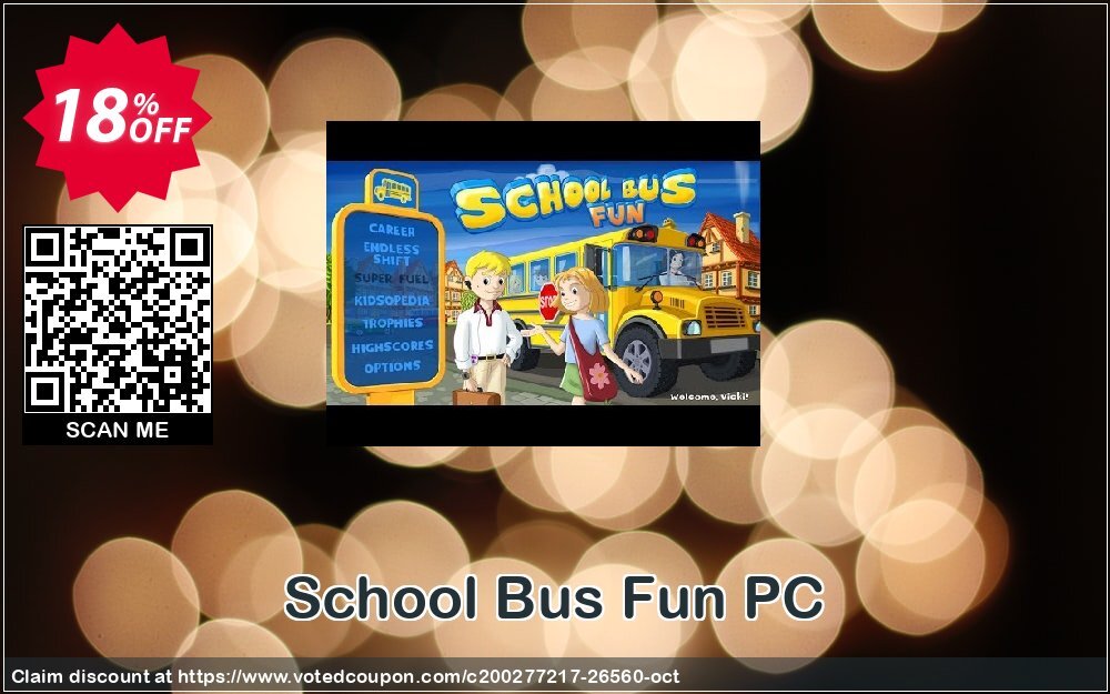 School Bus Fun PC Coupon Code Nov 2024, 18% OFF - VotedCoupon