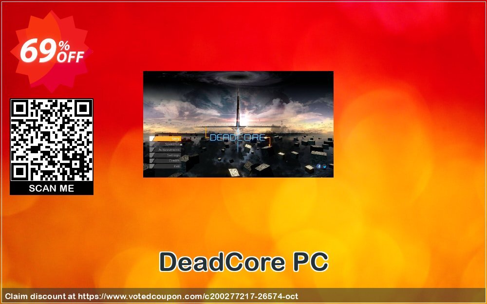 DeadCore PC Coupon, discount DeadCore PC Deal. Promotion: DeadCore PC Exclusive Easter Sale offer 