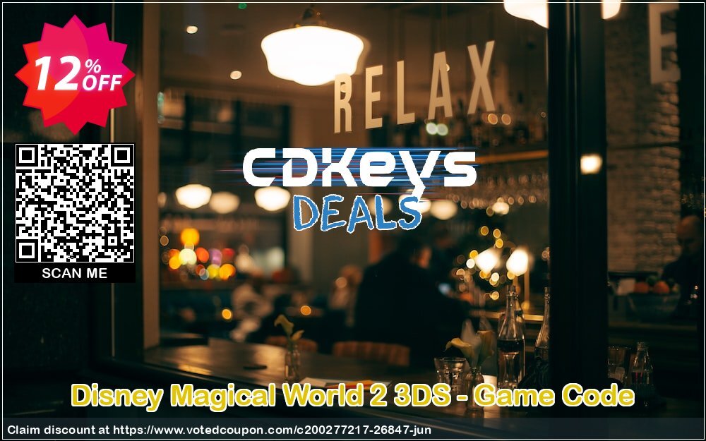 Disney Magical World 2 3DS - Game Code Coupon, discount Disney Magical World 2 3DS - Game Code Deal. Promotion: Disney Magical World 2 3DS - Game Code Exclusive Easter Sale offer 