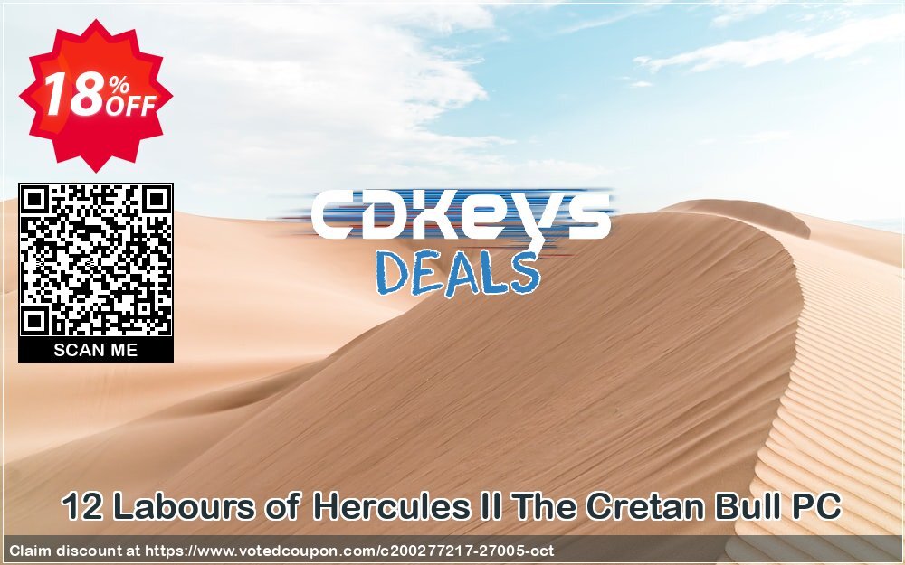 12 Labours of Hercules II The Cretan Bull PC Coupon, discount 12 Labours of Hercules II The Cretan Bull PC Deal. Promotion: 12 Labours of Hercules II The Cretan Bull PC Exclusive Easter Sale offer 