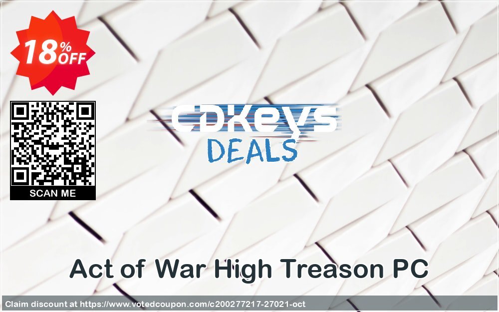 Act of War High Treason PC Coupon, discount Act of War High Treason PC Deal. Promotion: Act of War High Treason PC Exclusive Easter Sale offer 