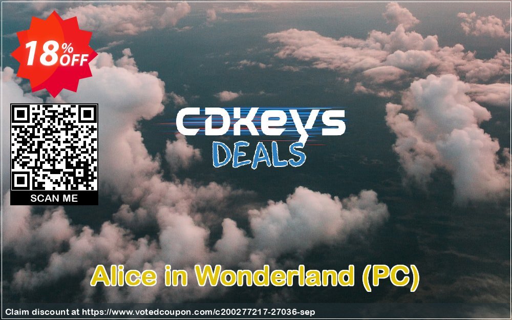 Alice in Wonderland, PC  Coupon, discount Alice in Wonderland (PC) Deal. Promotion: Alice in Wonderland (PC) Exclusive Easter Sale offer 