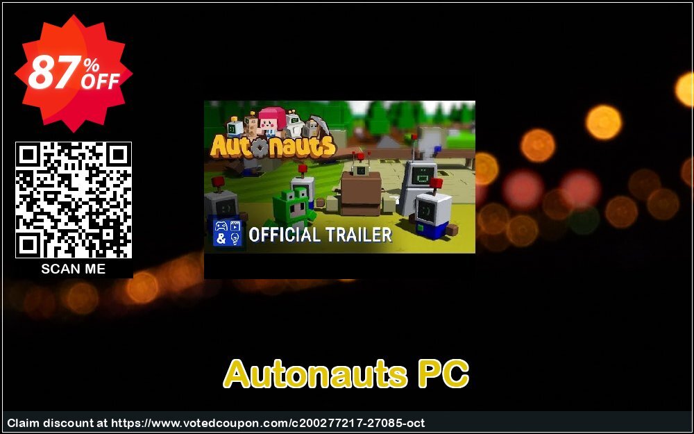 Autonauts PC Coupon, discount Autonauts PC Deal. Promotion: Autonauts PC Exclusive Easter Sale offer 