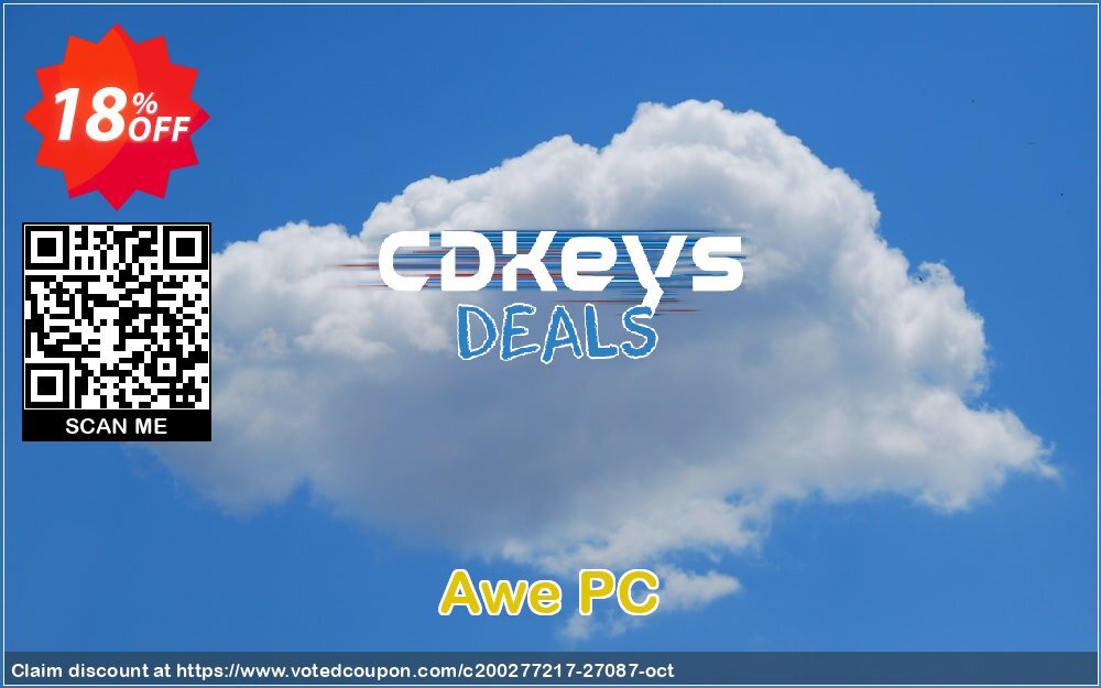 Awe PC Coupon, discount Awe PC Deal. Promotion: Awe PC Exclusive Easter Sale offer 