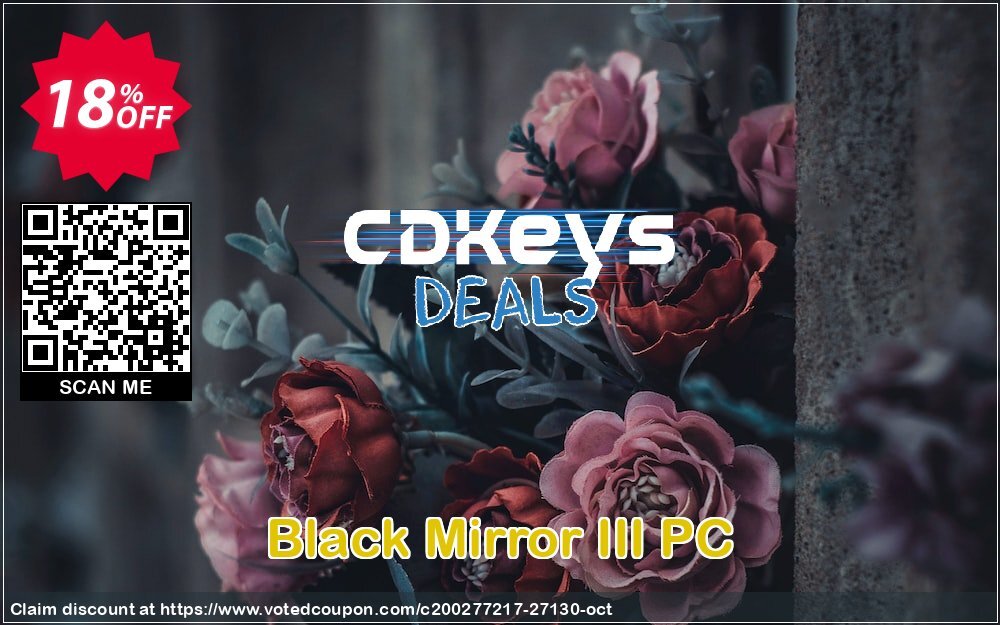 Black Mirror III PC Coupon, discount Black Mirror III PC Deal. Promotion: Black Mirror III PC Exclusive Easter Sale offer 