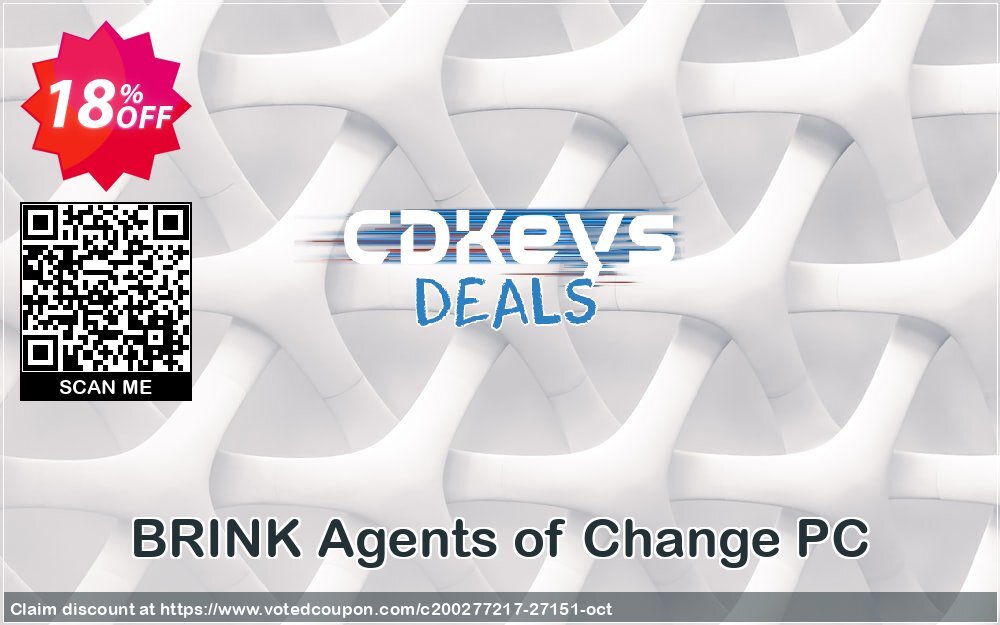 BRINK Agents of Change PC Coupon, discount BRINK Agents of Change PC Deal. Promotion: BRINK Agents of Change PC Exclusive Easter Sale offer 