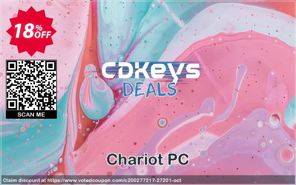 Chariot PC Coupon, discount Chariot PC Deal. Promotion: Chariot PC Exclusive Easter Sale offer 