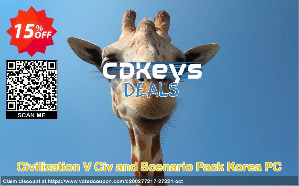 Civilization V Civ and Scenario Pack Korea PC Coupon, discount Civilization V Civ and Scenario Pack Korea PC Deal. Promotion: Civilization V Civ and Scenario Pack Korea PC Exclusive Easter Sale offer 