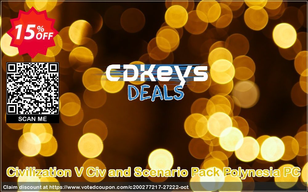 Civilization V Civ and Scenario Pack Polynesia PC Coupon, discount Civilization V Civ and Scenario Pack Polynesia PC Deal. Promotion: Civilization V Civ and Scenario Pack Polynesia PC Exclusive Easter Sale offer 