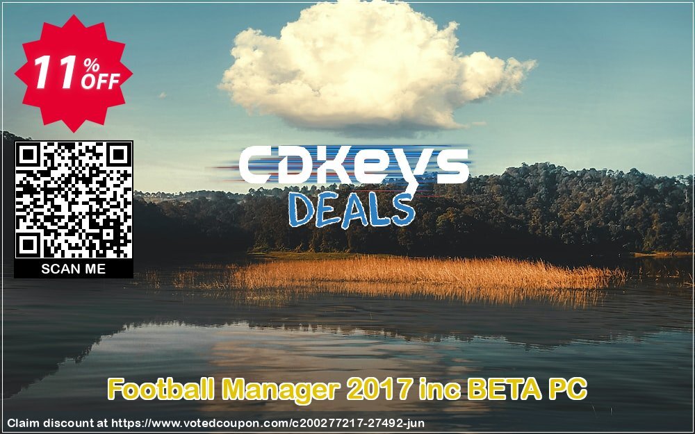 Football Manager 2017 inc BETA PC Coupon Code Jun 2024, 11% OFF - VotedCoupon