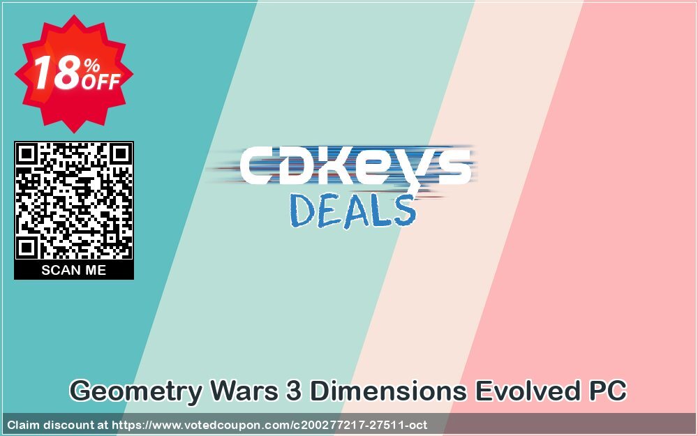 Geometry Wars 3 Dimensions Evolved PC Coupon Code Nov 2024, 18% OFF - VotedCoupon