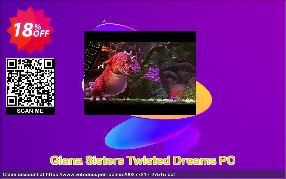 Giana Sisters Twisted Dreams PC Coupon, discount Giana Sisters Twisted Dreams PC Deal. Promotion: Giana Sisters Twisted Dreams PC Exclusive Easter Sale offer 